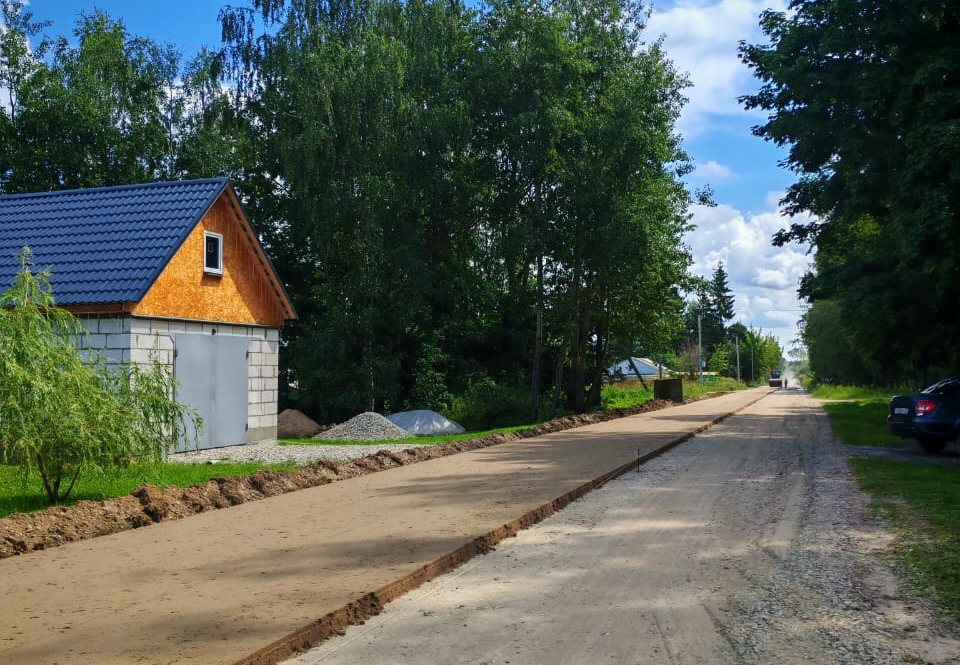 Ремонт дорог в Рославле