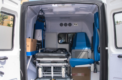 новый автомобиль для городской скорой помощь